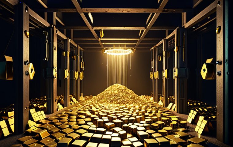 Data Privacy Concerns**
Prompt: "A digital 'gold mine' overflowing with personal data, but with a ticking bomb inside, symbolizing the risks of data misuse and privacy violations. Emphasis on the contrast between valuable information and potential danger. Dark, ominous lighting."
**