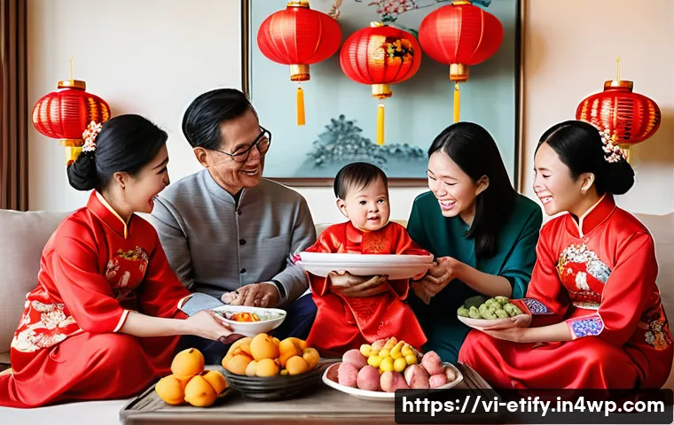 전이 학습의 원리와 이론적 배경 - **Prompt:** A heartwarming scene of a Vietnamese family celebrating Tết (Lunar New Year) in their be...